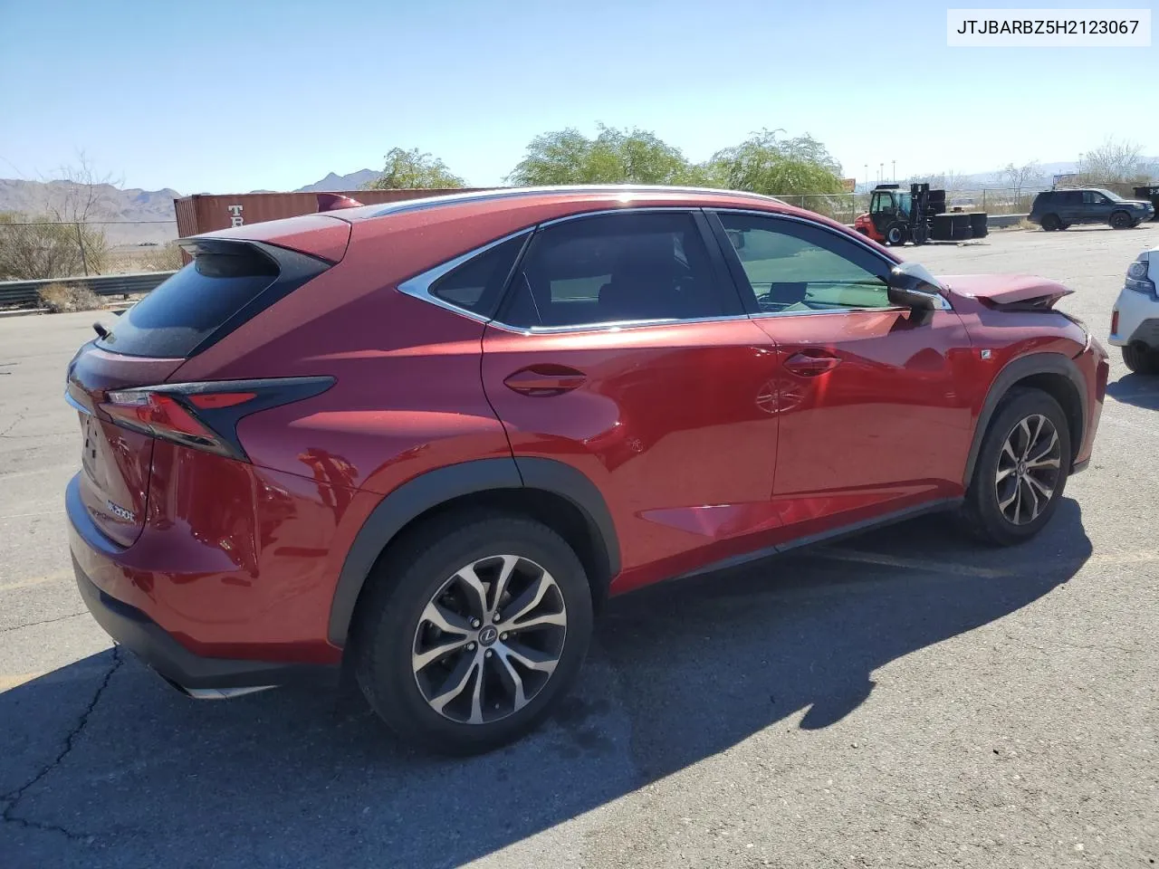 JTJBARBZ5H2123067 2017 Lexus Nx 200T Base