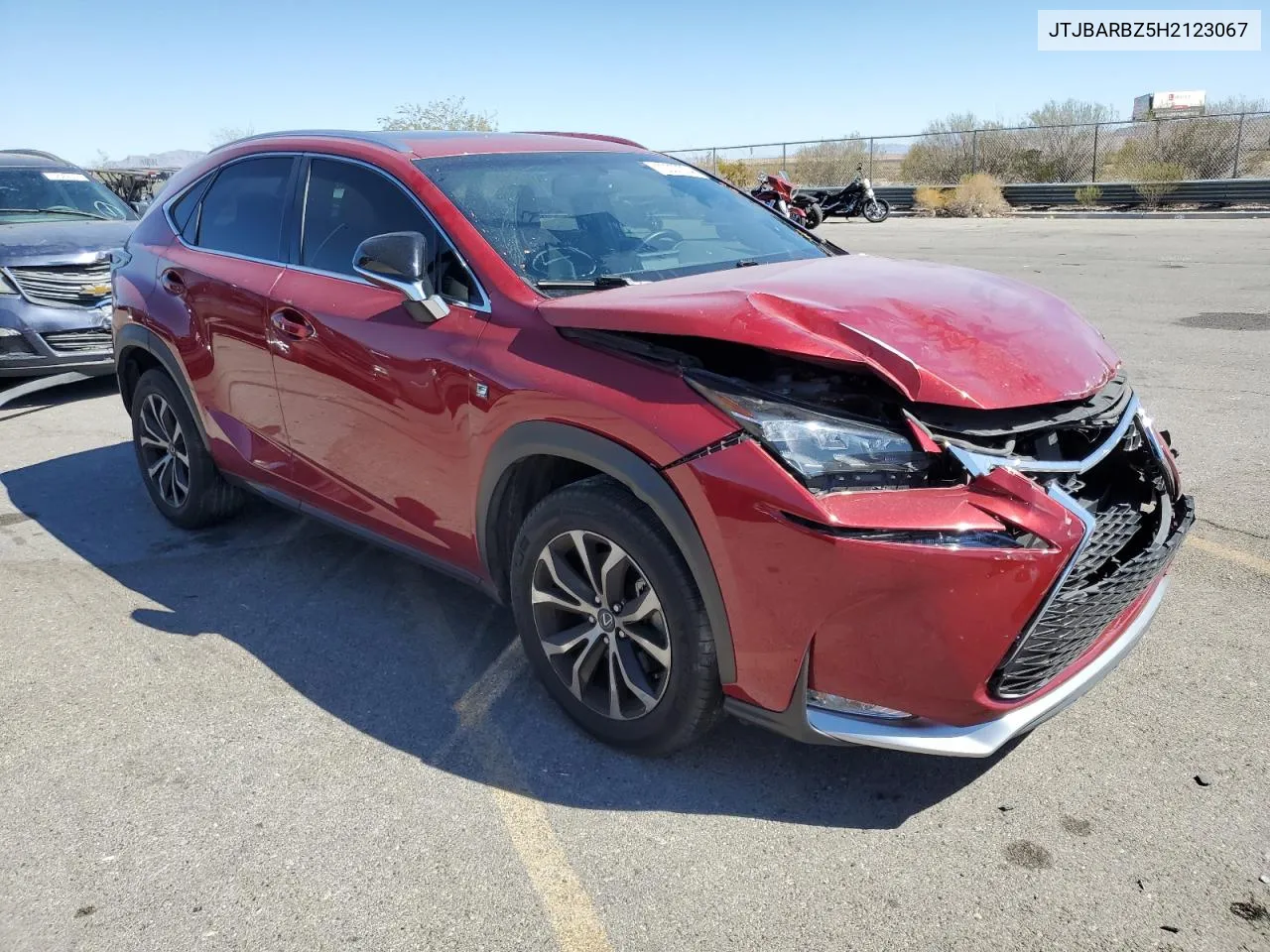 JTJBARBZ5H2123067 2017 Lexus Nx 200T Base