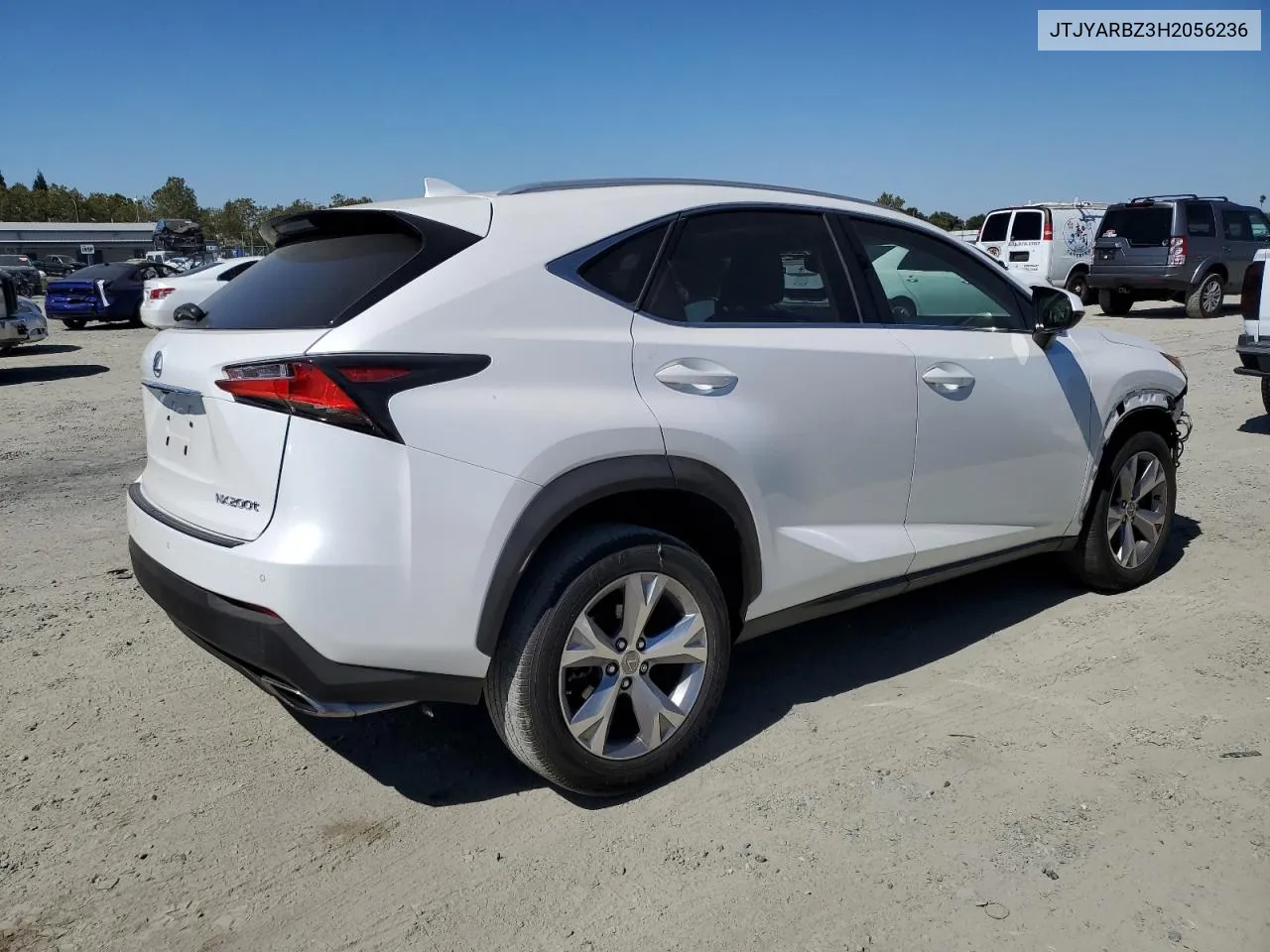 2017 Lexus Nx 200T Base VIN: JTJYARBZ3H2056236 Lot: 72235844