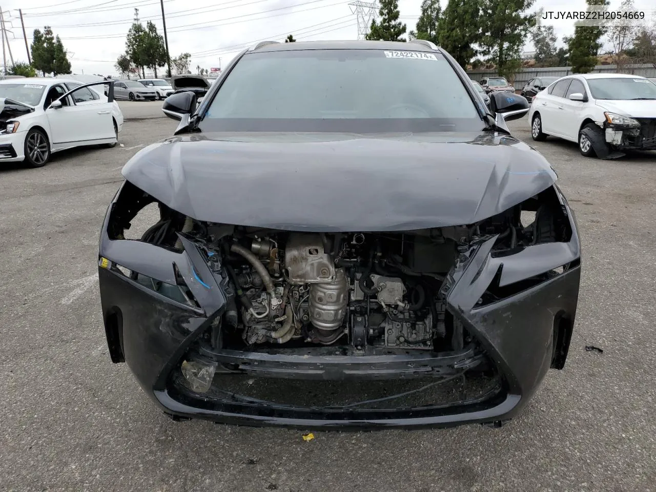 2017 Lexus Nx 200T Base VIN: JTJYARBZ2H2054669 Lot: 72422174