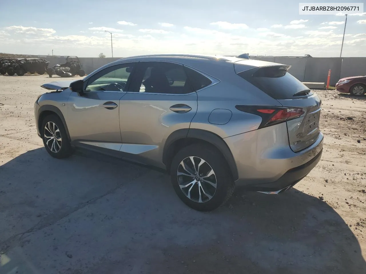 2017 Lexus Nx 200T Base VIN: JTJBARBZ8H2096771 Lot: 72470084