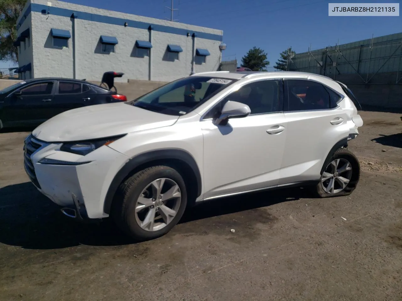 2017 Lexus Nx 200T Base VIN: JTJBARBZ8H2121135 Lot: 72845154