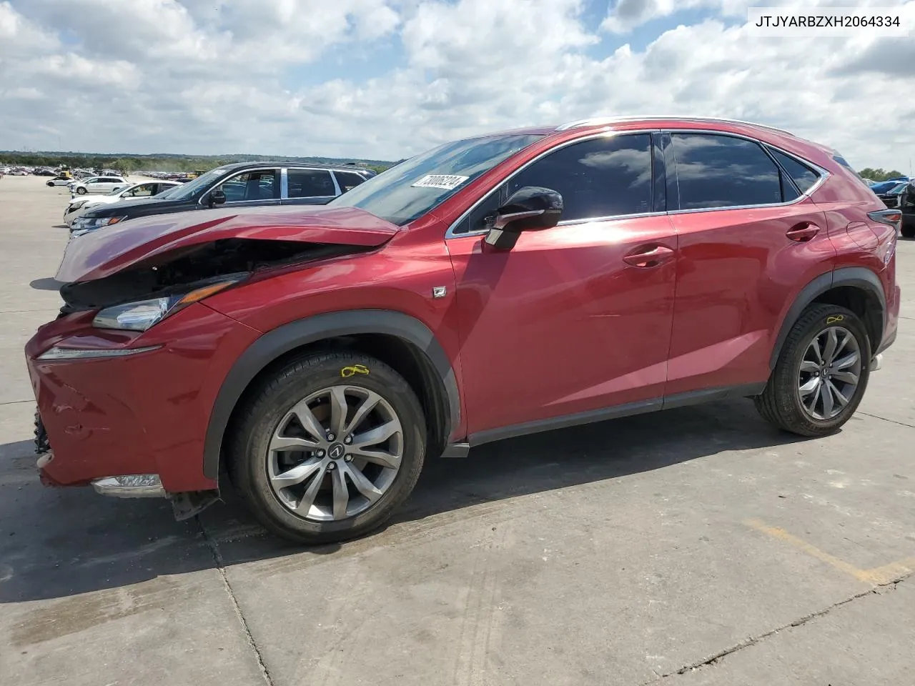 JTJYARBZXH2064334 2017 Lexus Nx 200T Base