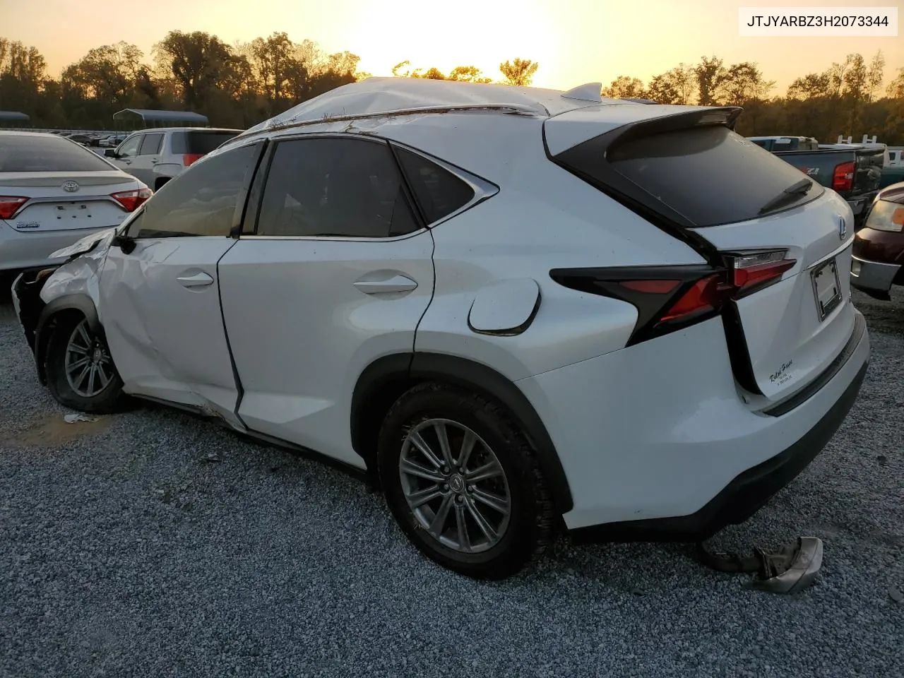 2017 Lexus Nx 200T Base VIN: JTJYARBZ3H2073344 Lot: 73531134