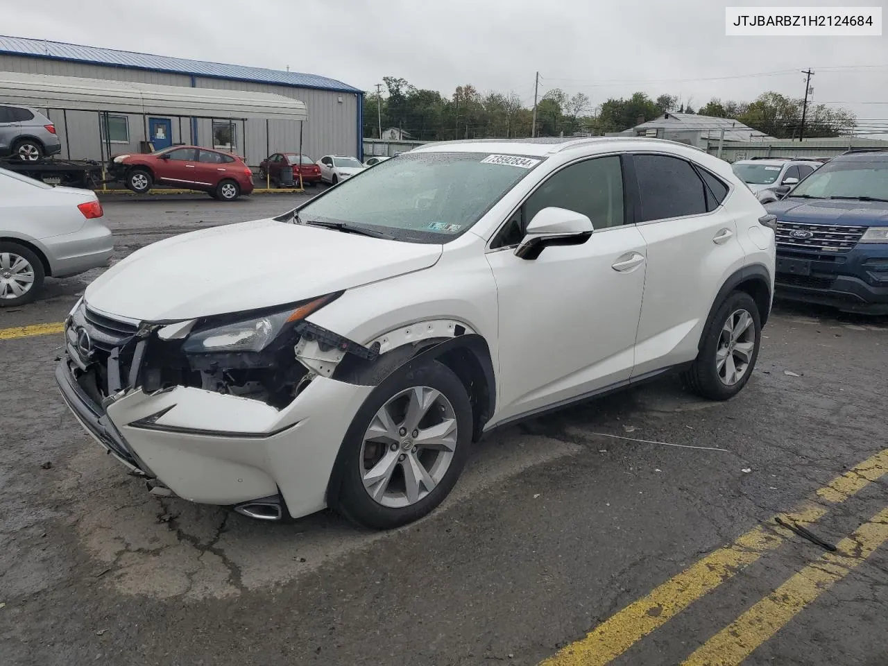 JTJBARBZ1H2124684 2017 Lexus Nx 200T Base