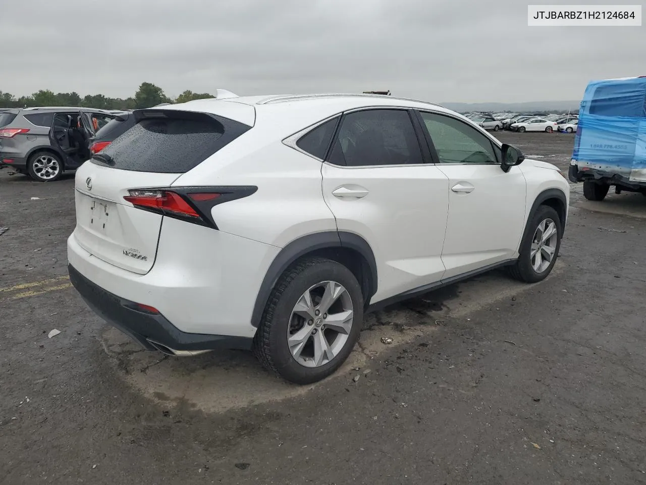 2017 Lexus Nx 200T Base VIN: JTJBARBZ1H2124684 Lot: 73592834