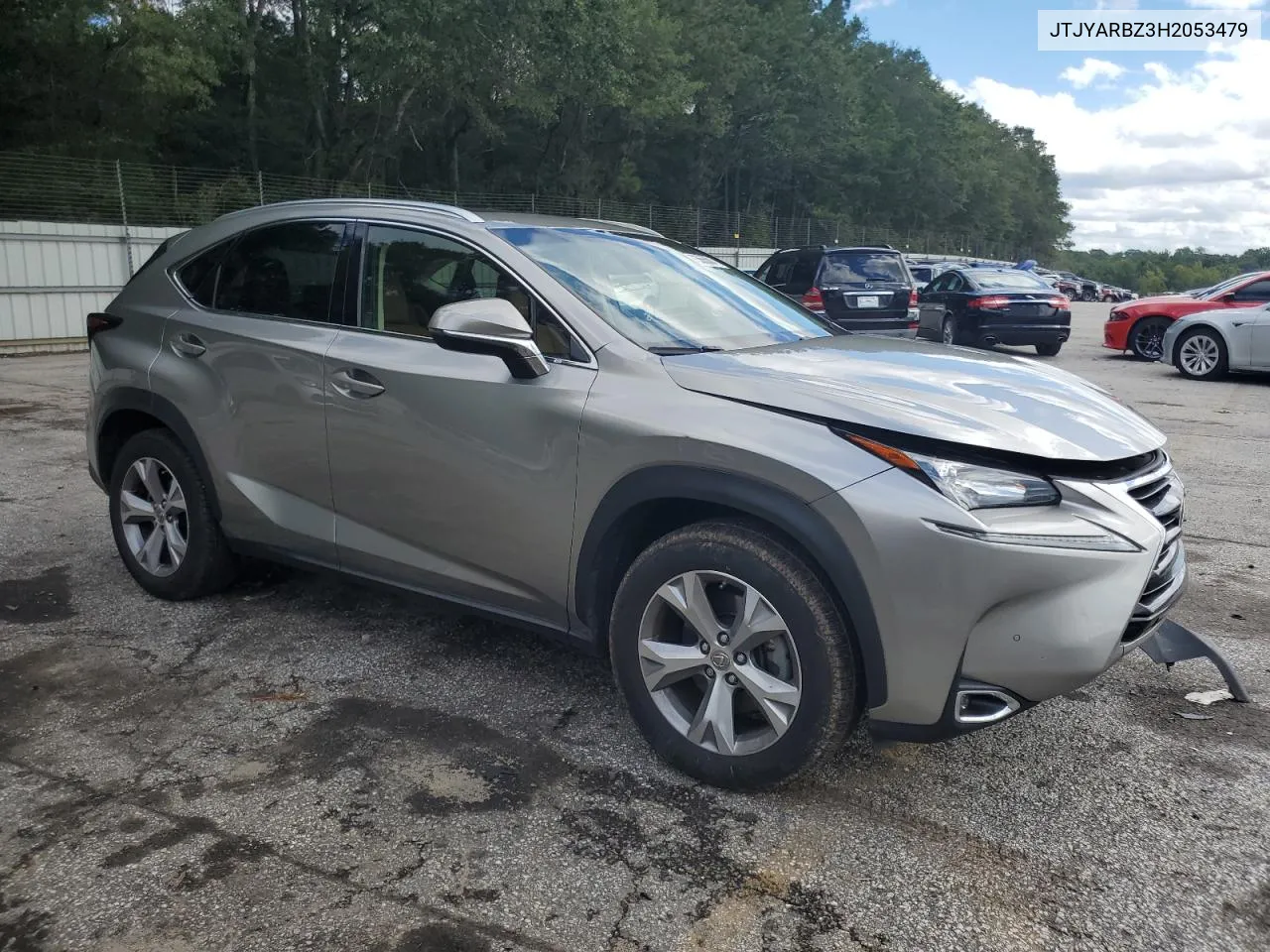 JTJYARBZ3H2053479 2017 Lexus Nx 200T Base