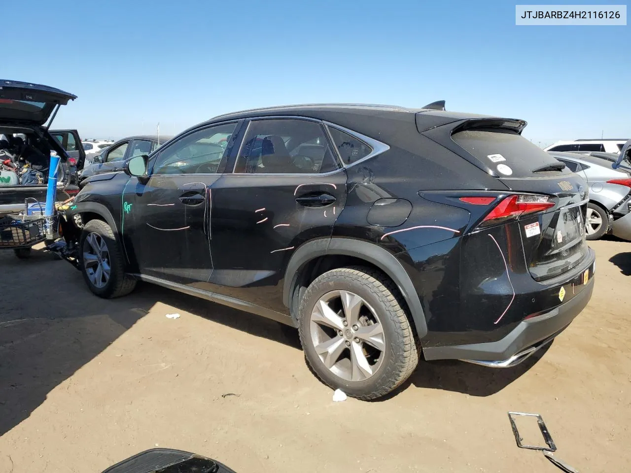 2017 Lexus Nx 200T Base VIN: JTJBARBZ4H2116126 Lot: 73705394