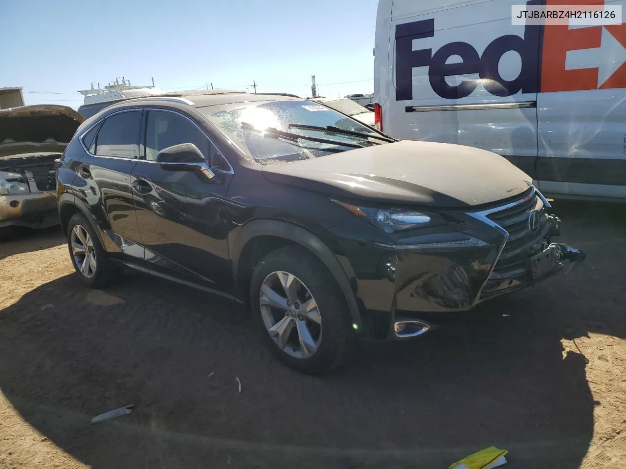 JTJBARBZ4H2116126 2017 Lexus Nx 200T Base