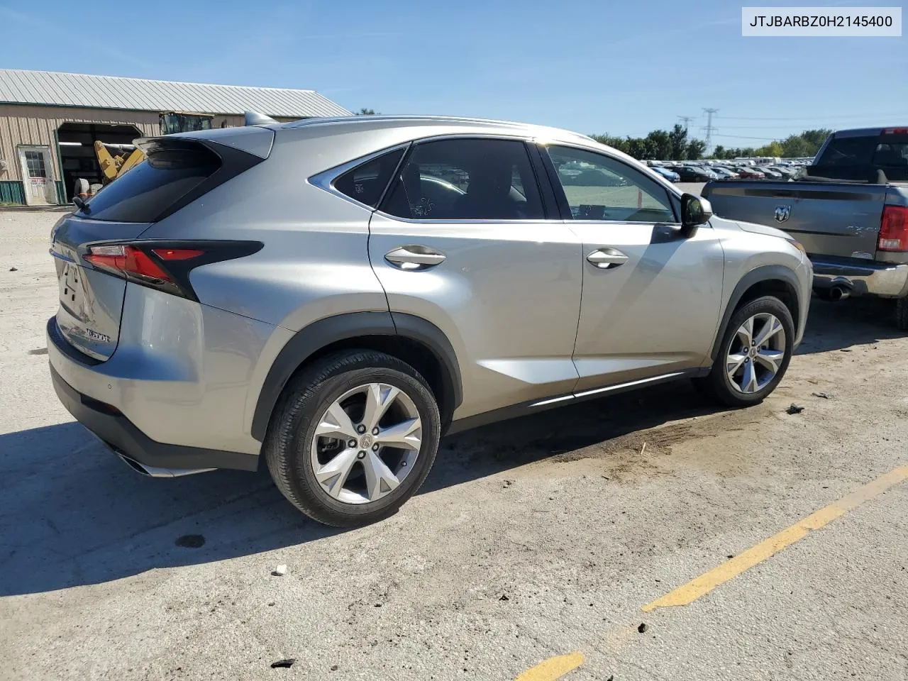 2017 Lexus Nx 200T Base VIN: JTJBARBZ0H2145400 Lot: 73926864