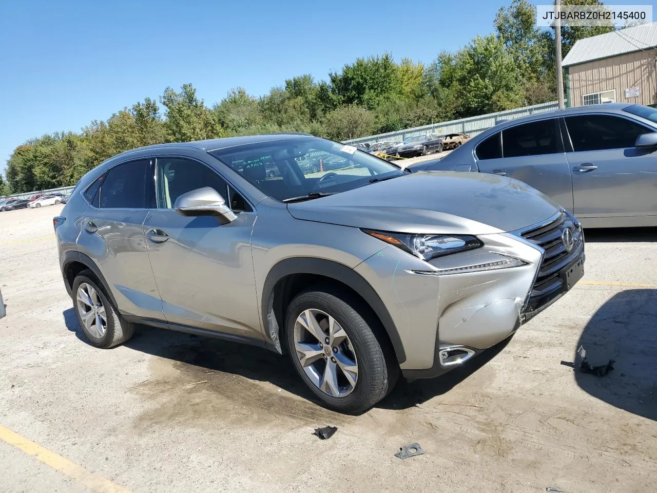 JTJBARBZ0H2145400 2017 Lexus Nx 200T Base