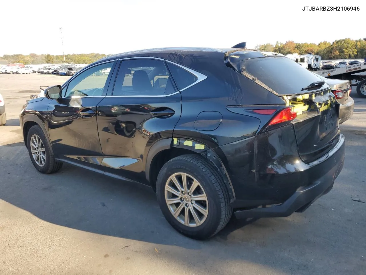 2017 Lexus Nx 200T Base VIN: JTJBARBZ3H2106946 Lot: 74023404