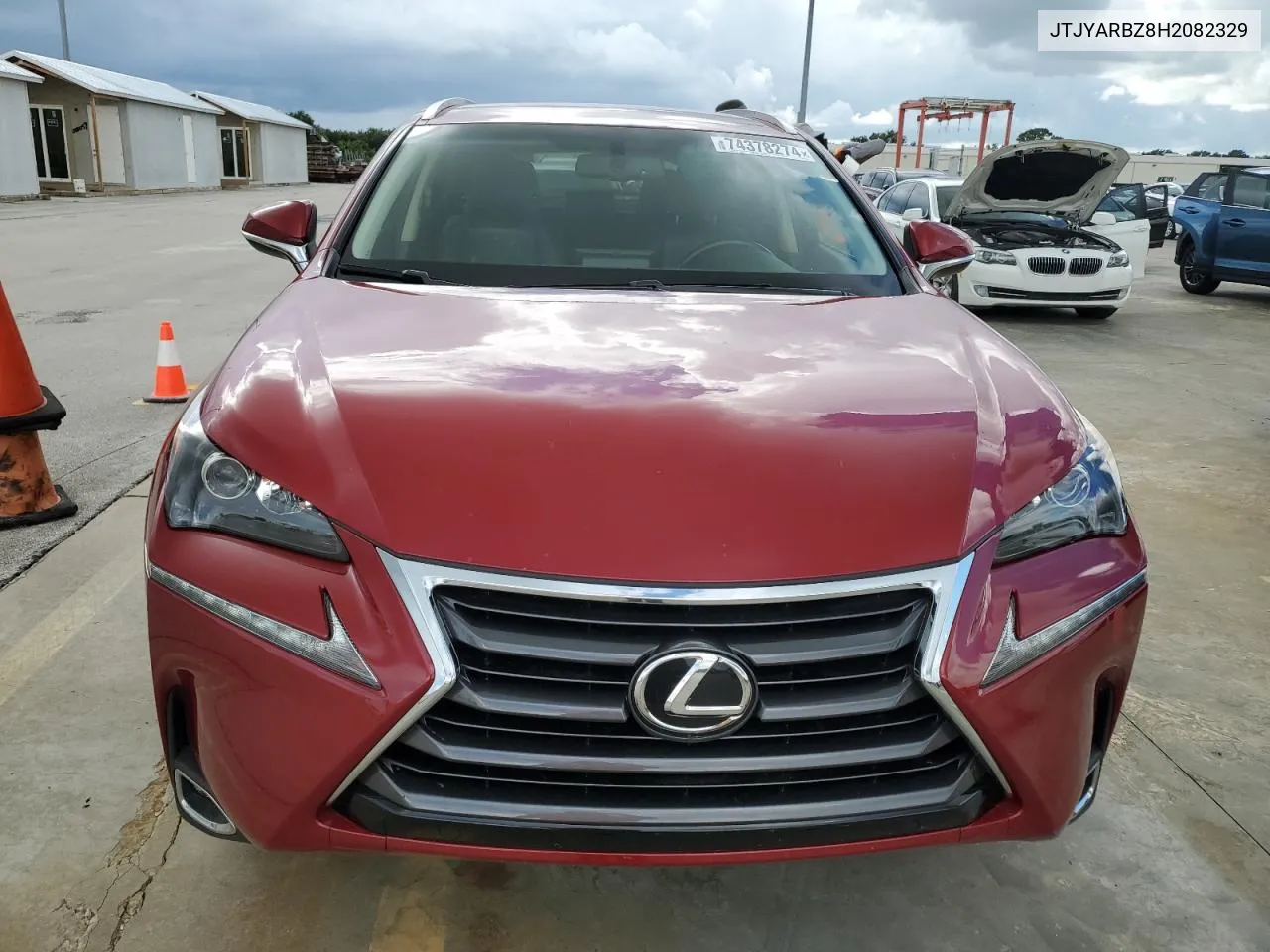 2017 Lexus Nx 200T Base VIN: JTJYARBZ8H2082329 Lot: 74378274