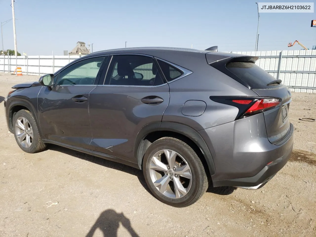 2017 Lexus Nx 200T Base VIN: JTJBARBZ6H2103622 Lot: 74505744