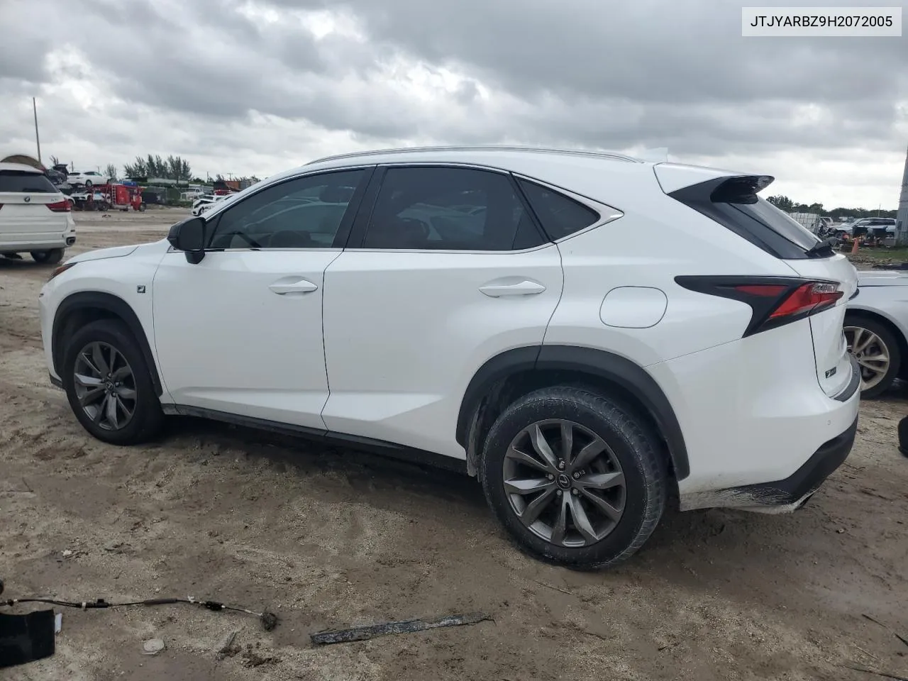 2017 Lexus Nx 200T Base VIN: JTJYARBZ9H2072005 Lot: 74547314