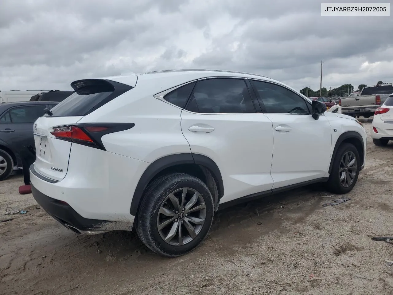 2017 Lexus Nx 200T Base VIN: JTJYARBZ9H2072005 Lot: 74547314