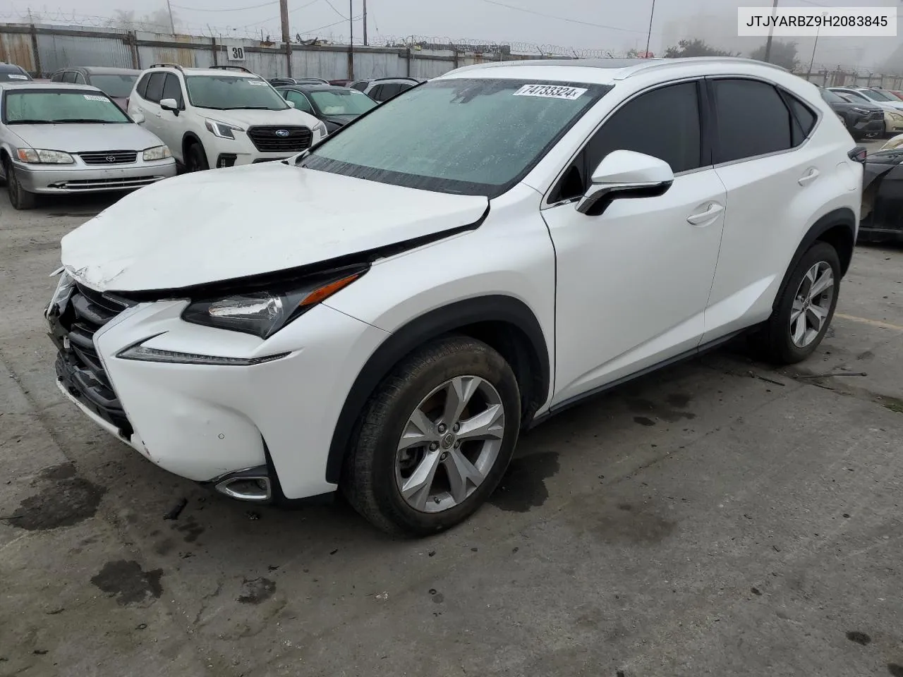 JTJYARBZ9H2083845 2017 Lexus Nx 200T Base