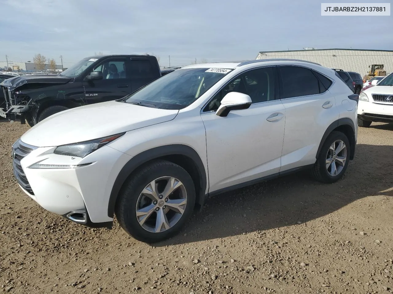 2017 Lexus Nx 200T Base VIN: JTJBARBZ2H2137881 Lot: 74770554