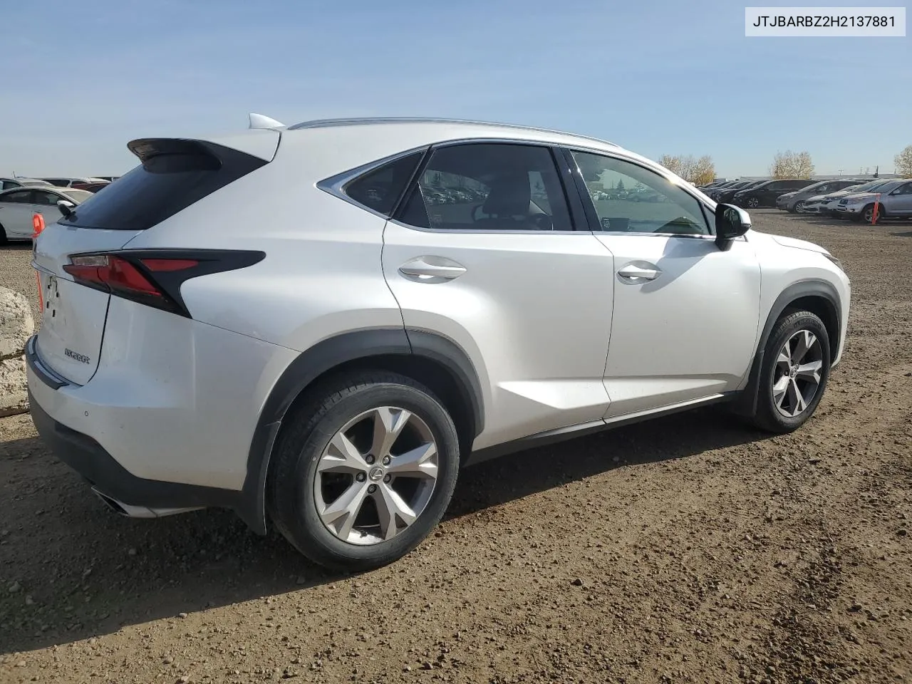 2017 Lexus Nx 200T Base VIN: JTJBARBZ2H2137881 Lot: 74770554