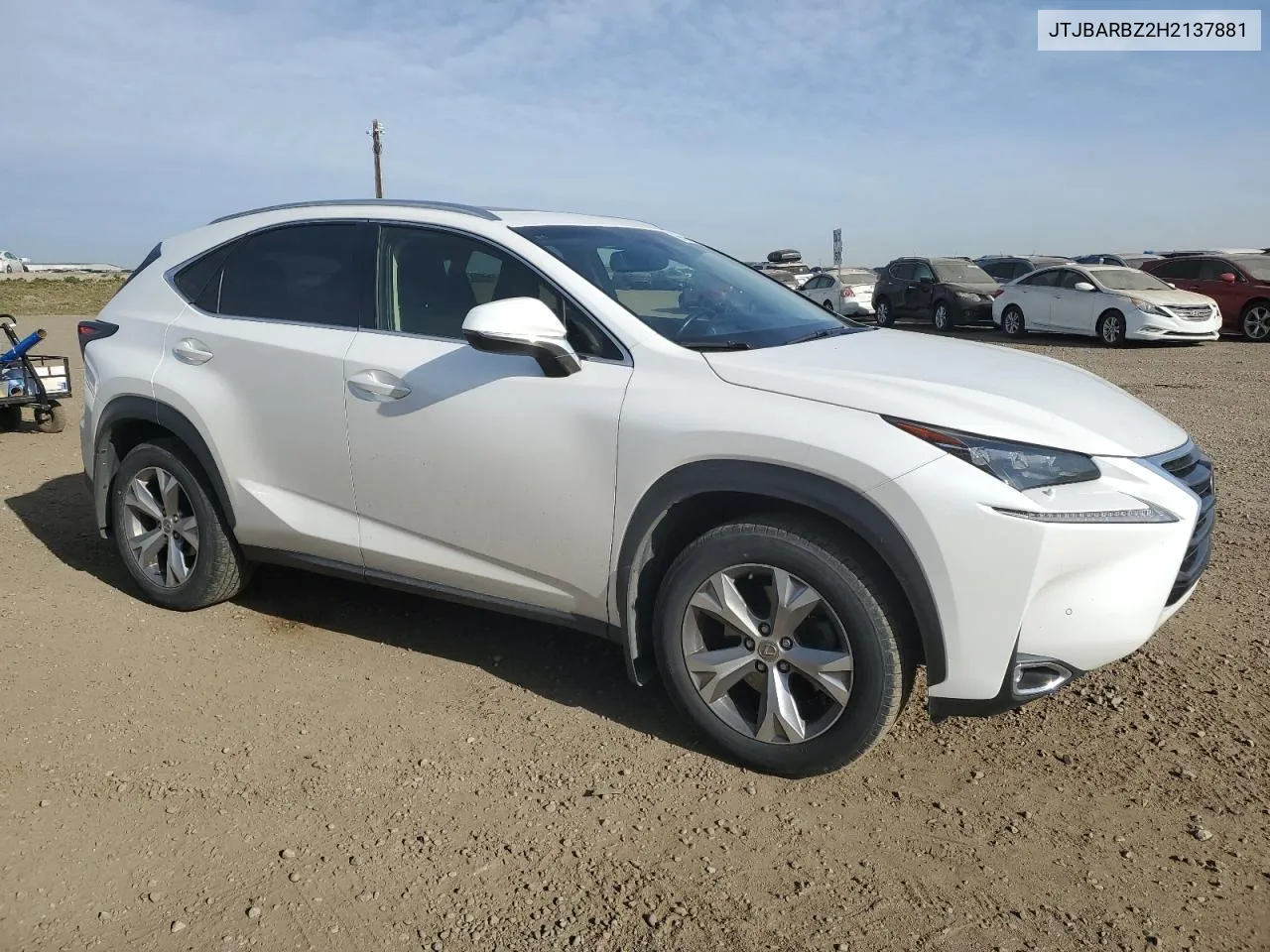 2017 Lexus Nx 200T Base VIN: JTJBARBZ2H2137881 Lot: 74770554