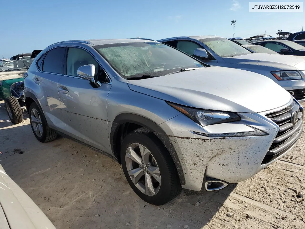 2017 Lexus Nx 200T Base VIN: JTJYARBZ5H2072549 Lot: 74820254