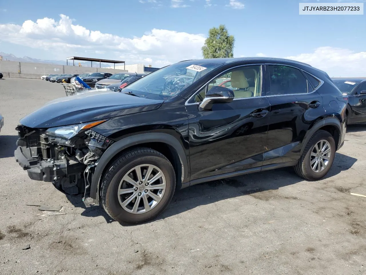 2017 Lexus Nx 200T Base VIN: JTJYARBZ3H2077233 Lot: 75043554