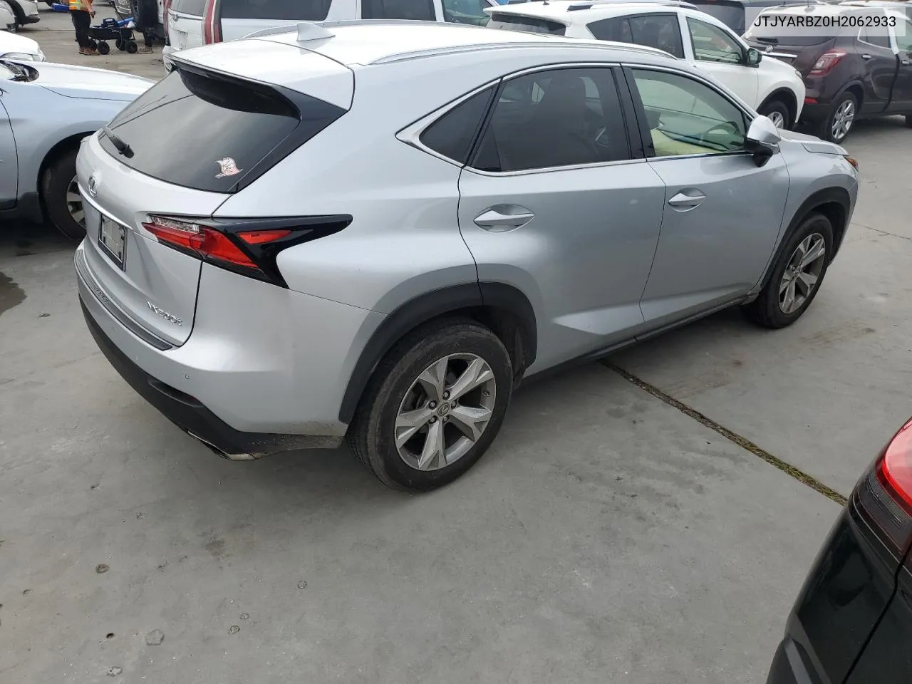 2017 Lexus Nx 200T Base VIN: JTJYARBZ0H2062933 Lot: 75097934