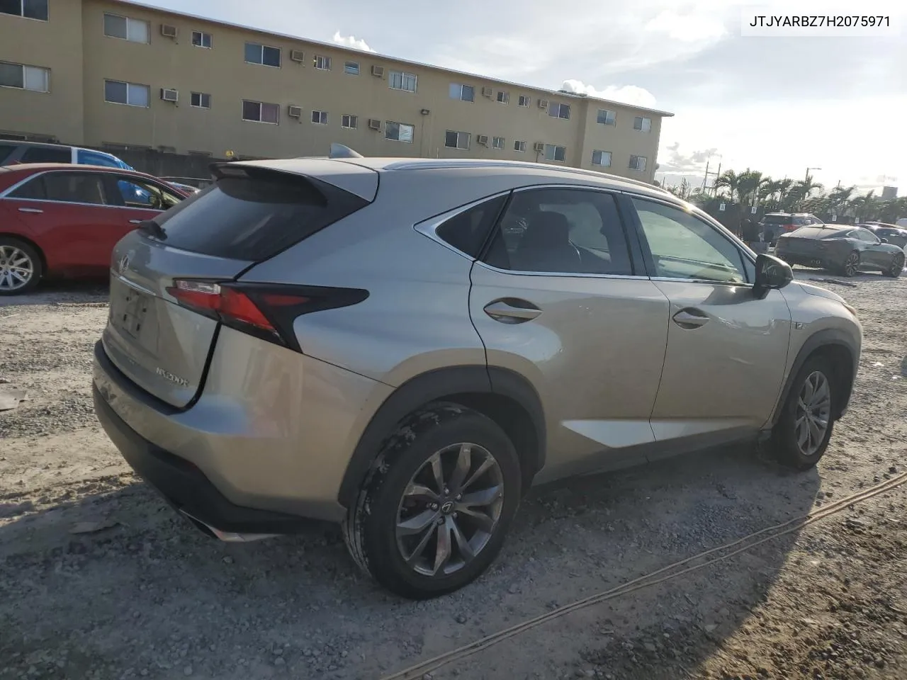 2017 Lexus Nx 200T Base VIN: JTJYARBZ7H2075971 Lot: 75251094