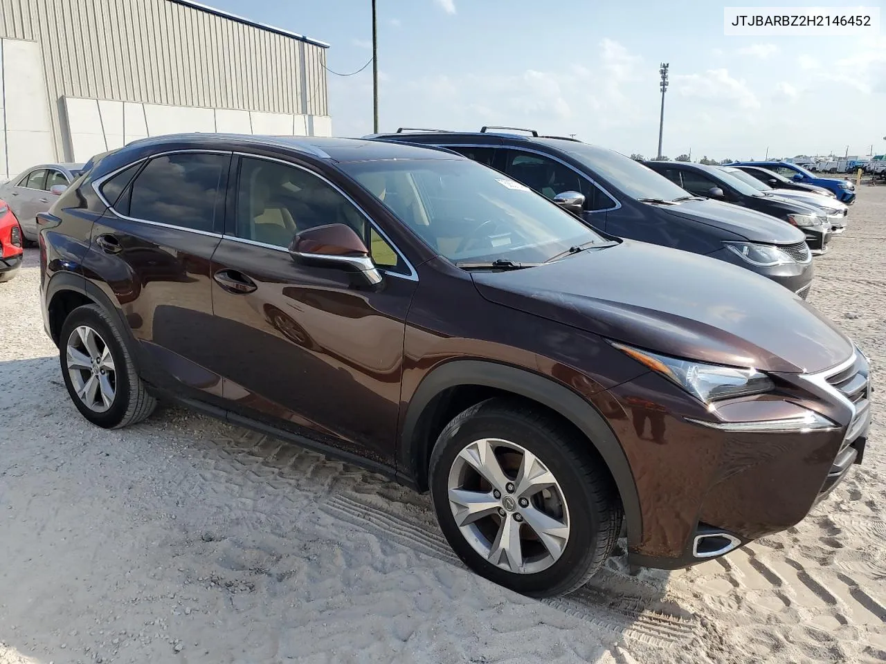 2017 Lexus Nx 200T Base VIN: JTJBARBZ2H2146452 Lot: 75850114