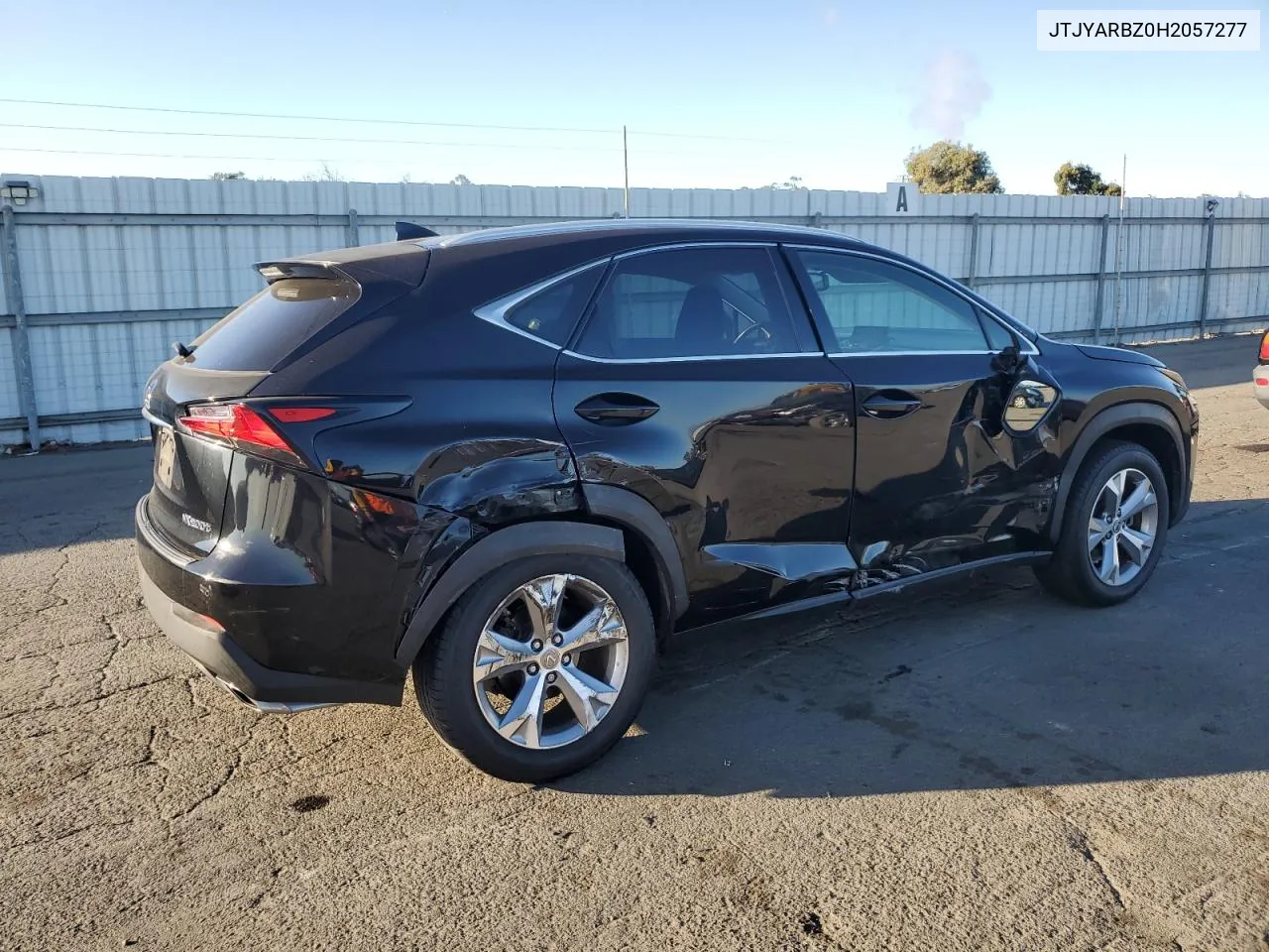 2017 Lexus Nx 200T Base VIN: JTJYARBZ0H2057277 Lot: 75853994