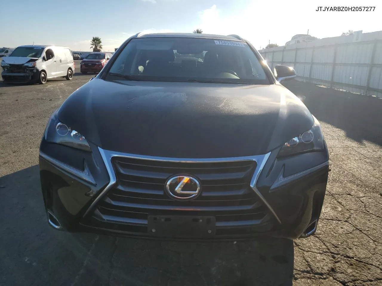 2017 Lexus Nx 200T Base VIN: JTJYARBZ0H2057277 Lot: 75853994