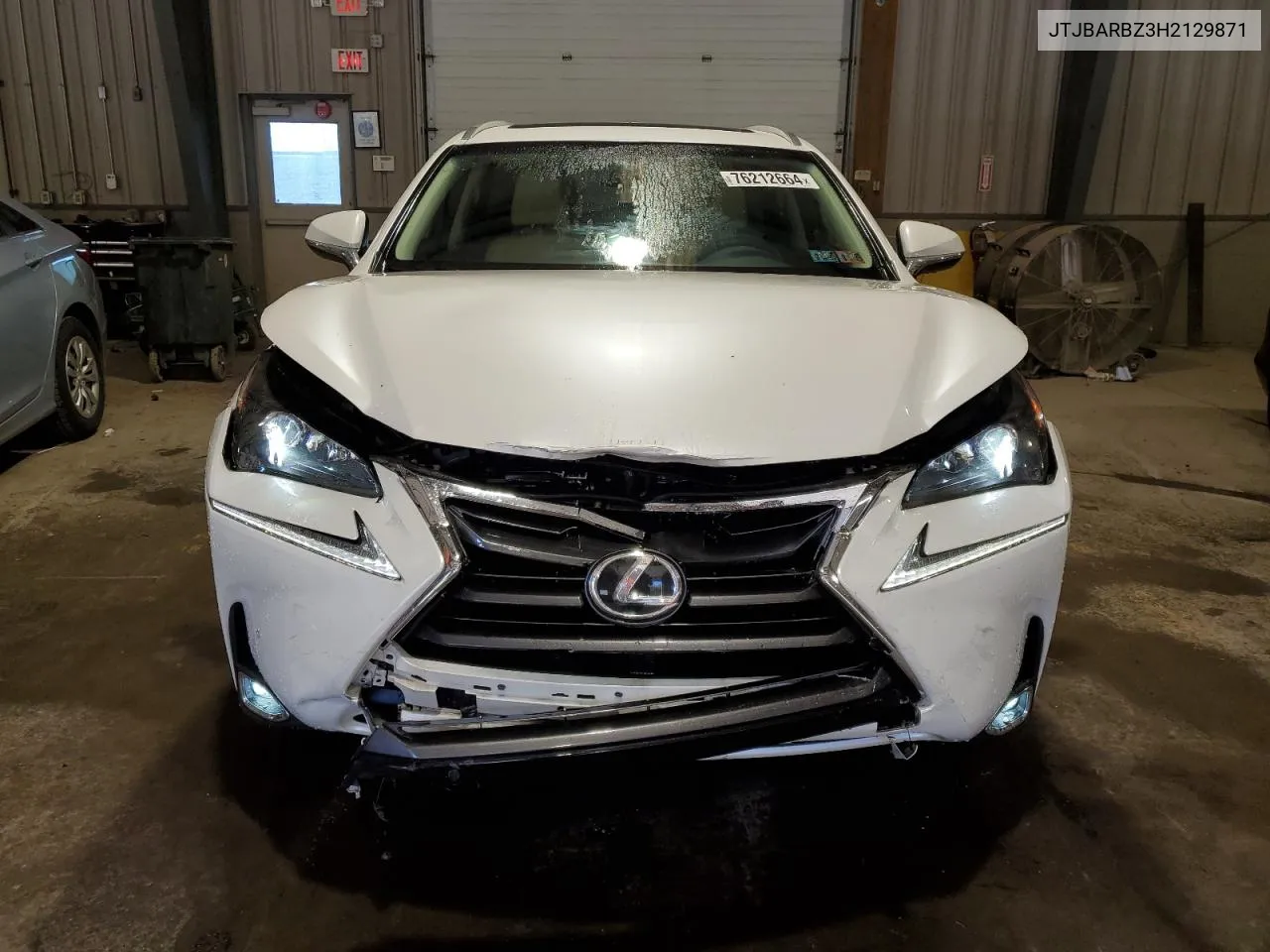 2017 Lexus Nx 200T Base VIN: JTJBARBZ3H2129871 Lot: 76212664