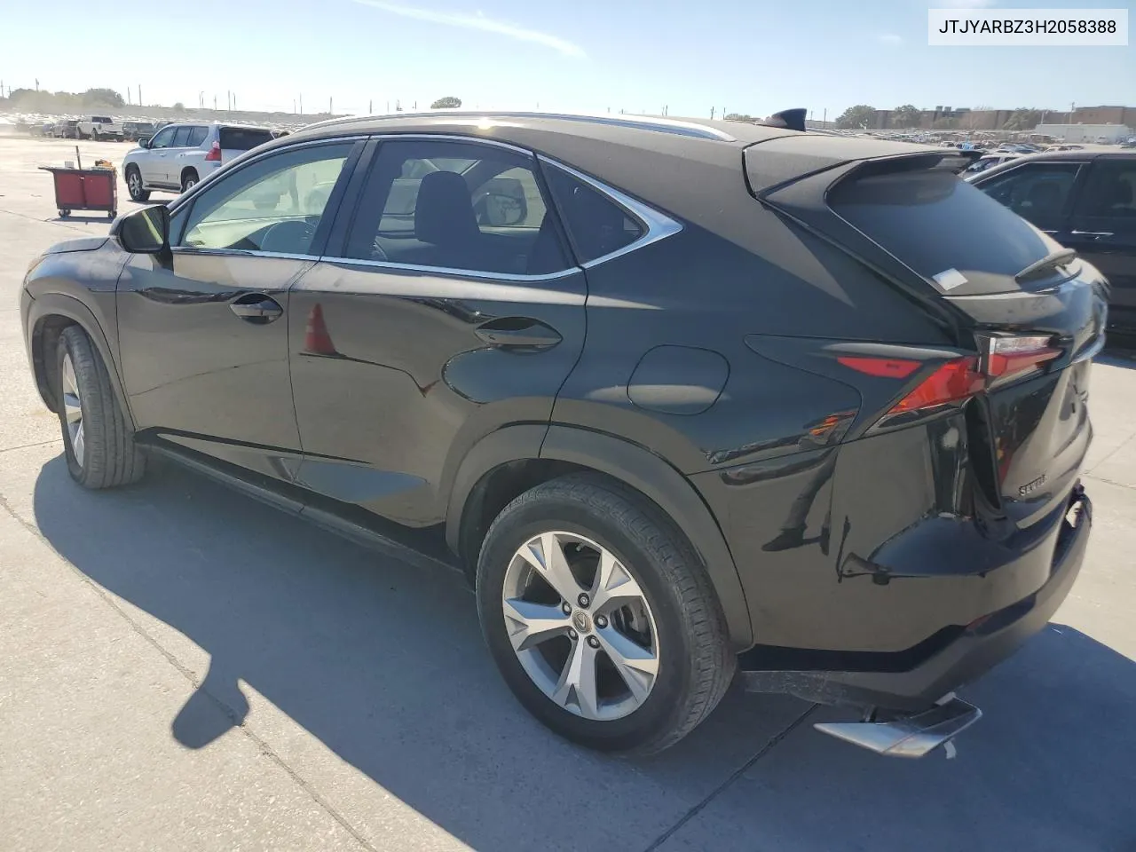 2017 Lexus Nx 200T Base VIN: JTJYARBZ3H2058388 Lot: 76292084