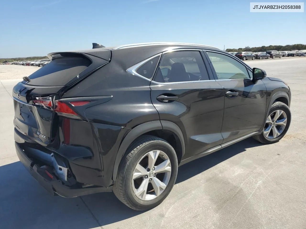 2017 Lexus Nx 200T Base VIN: JTJYARBZ3H2058388 Lot: 76292084