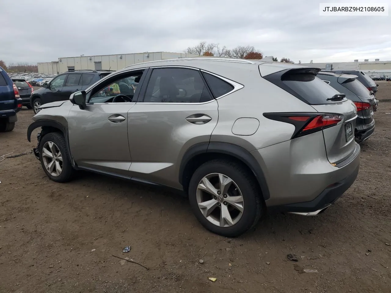 2017 Lexus Nx 200T Base VIN: JTJBARBZ9H2108605 Lot: 76621044