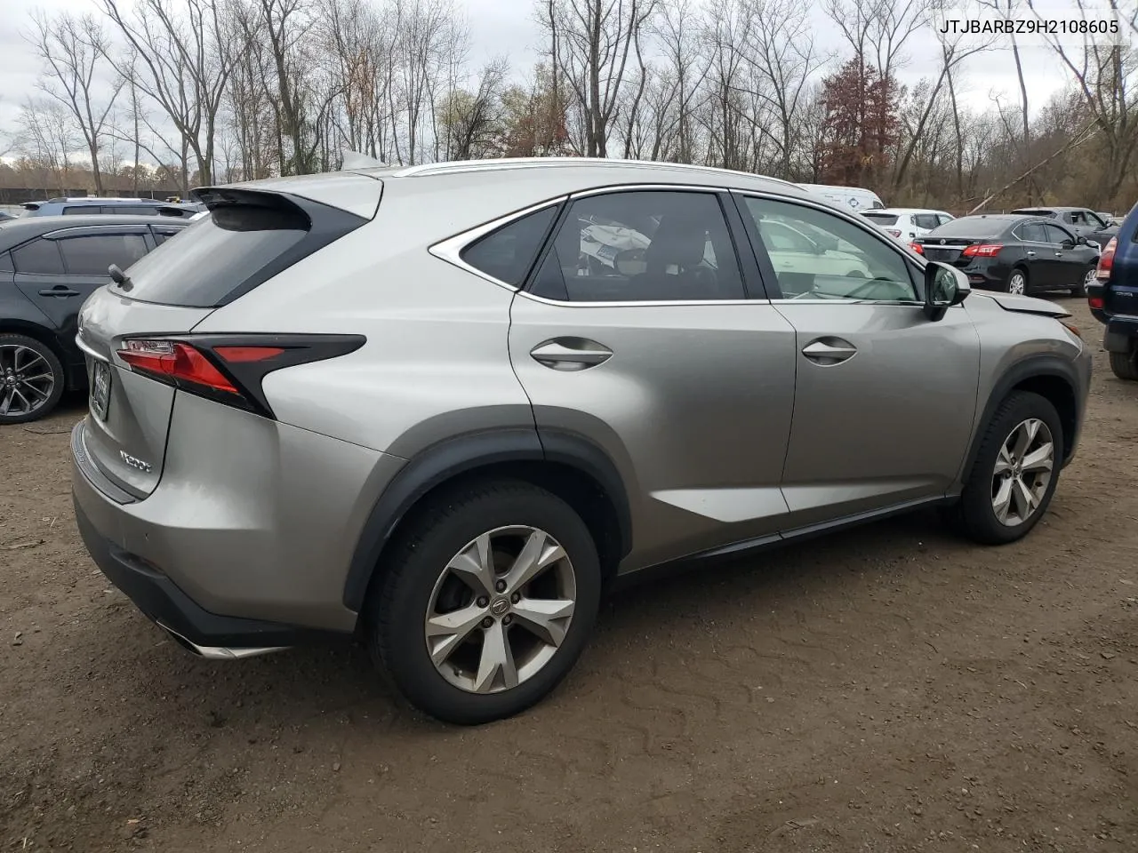 2017 Lexus Nx 200T Base VIN: JTJBARBZ9H2108605 Lot: 76621044