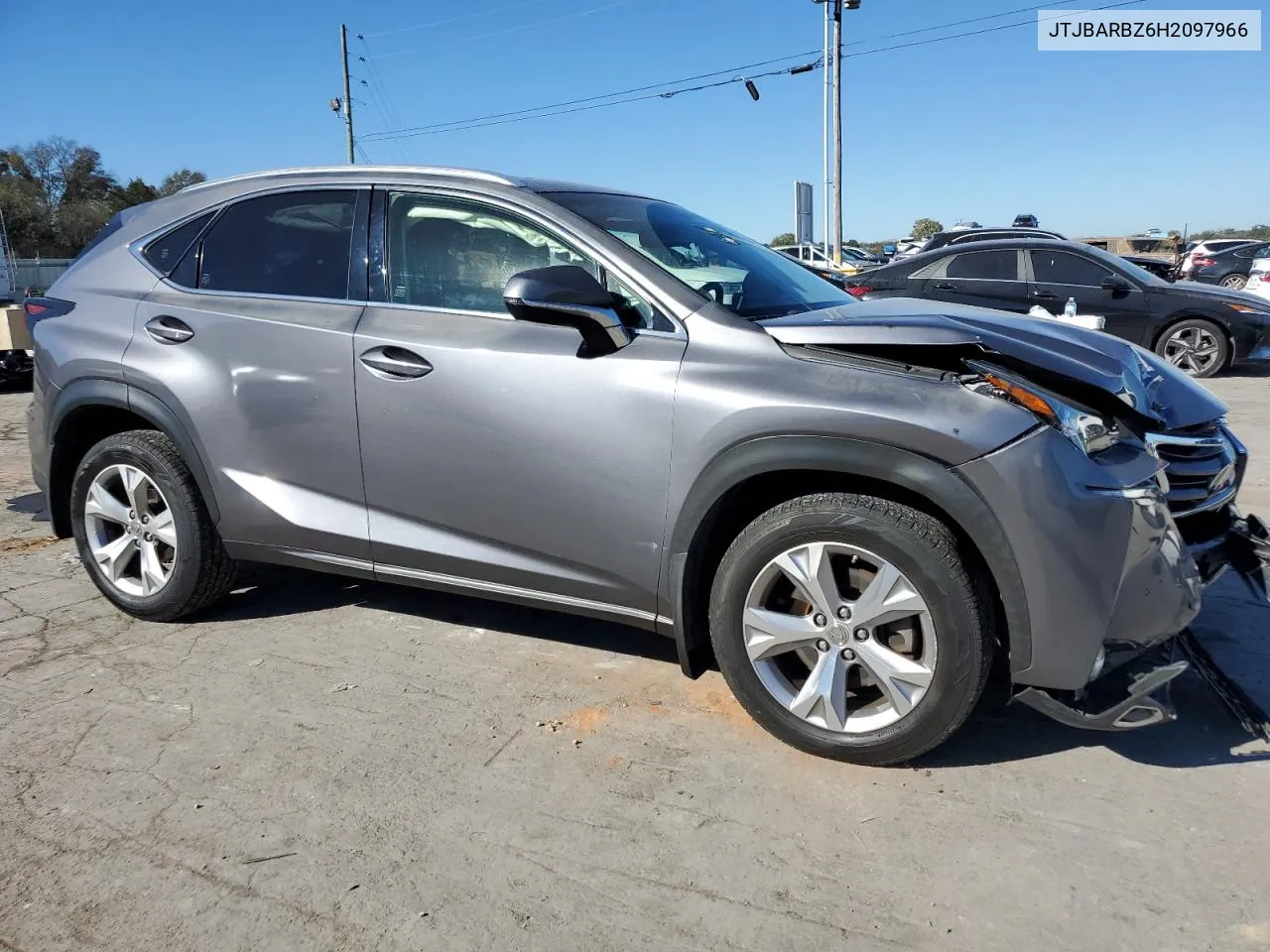 2017 Lexus Nx 200T Base VIN: JTJBARBZ6H2097966 Lot: 76712704