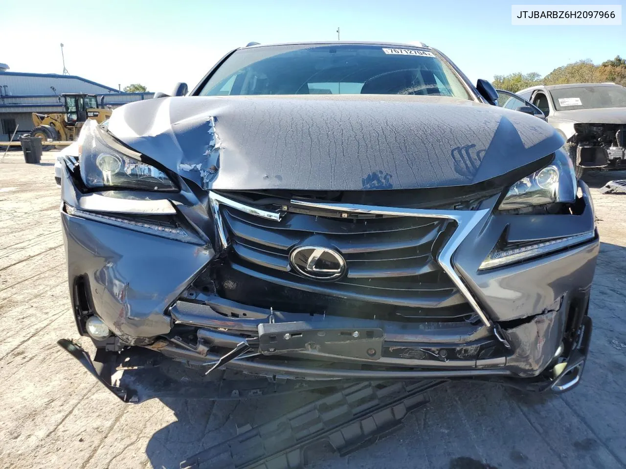 2017 Lexus Nx 200T Base VIN: JTJBARBZ6H2097966 Lot: 76712704