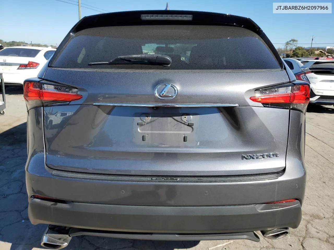 2017 Lexus Nx 200T Base VIN: JTJBARBZ6H2097966 Lot: 76712704