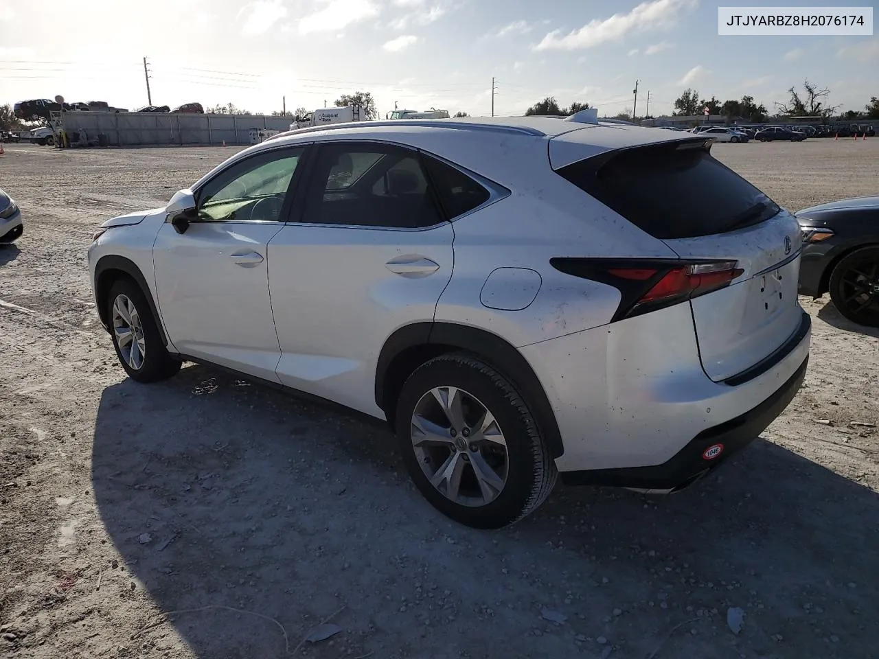 2017 Lexus Nx 200T Base VIN: JTJYARBZ8H2076174 Lot: 77191174