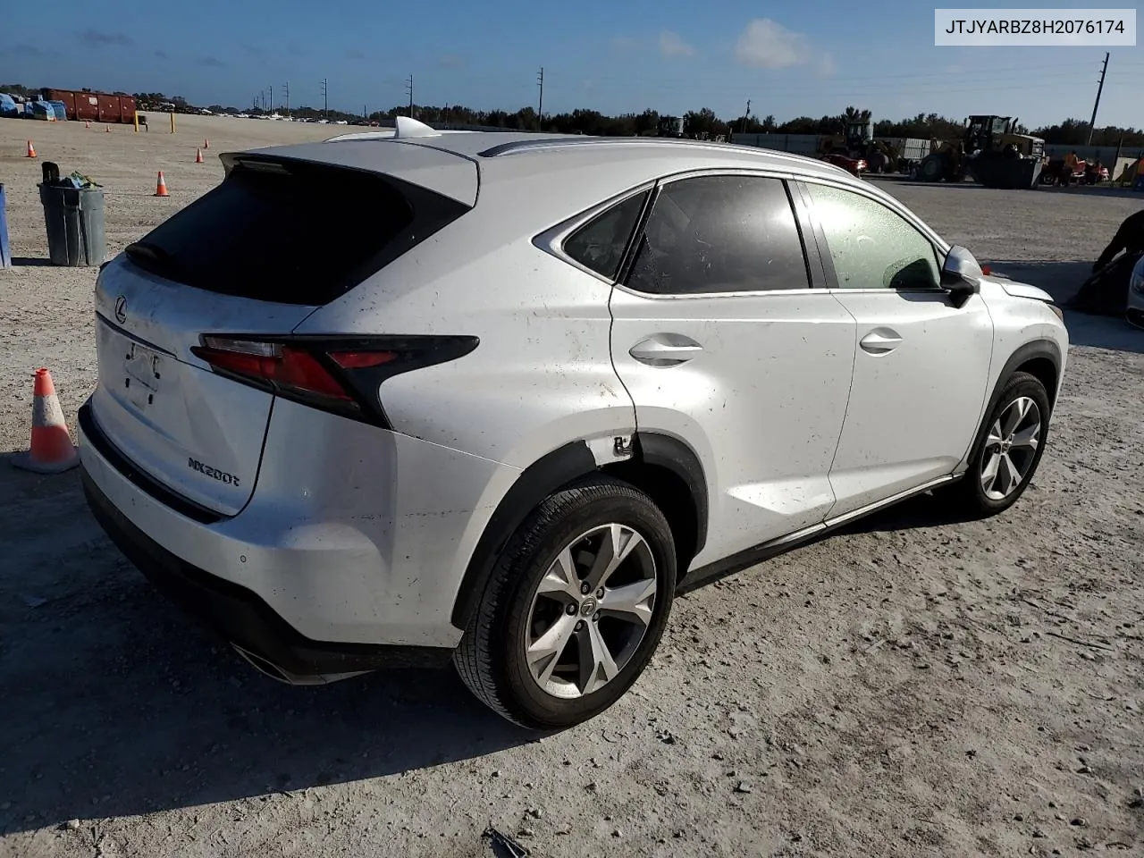 2017 Lexus Nx 200T Base VIN: JTJYARBZ8H2076174 Lot: 77191174