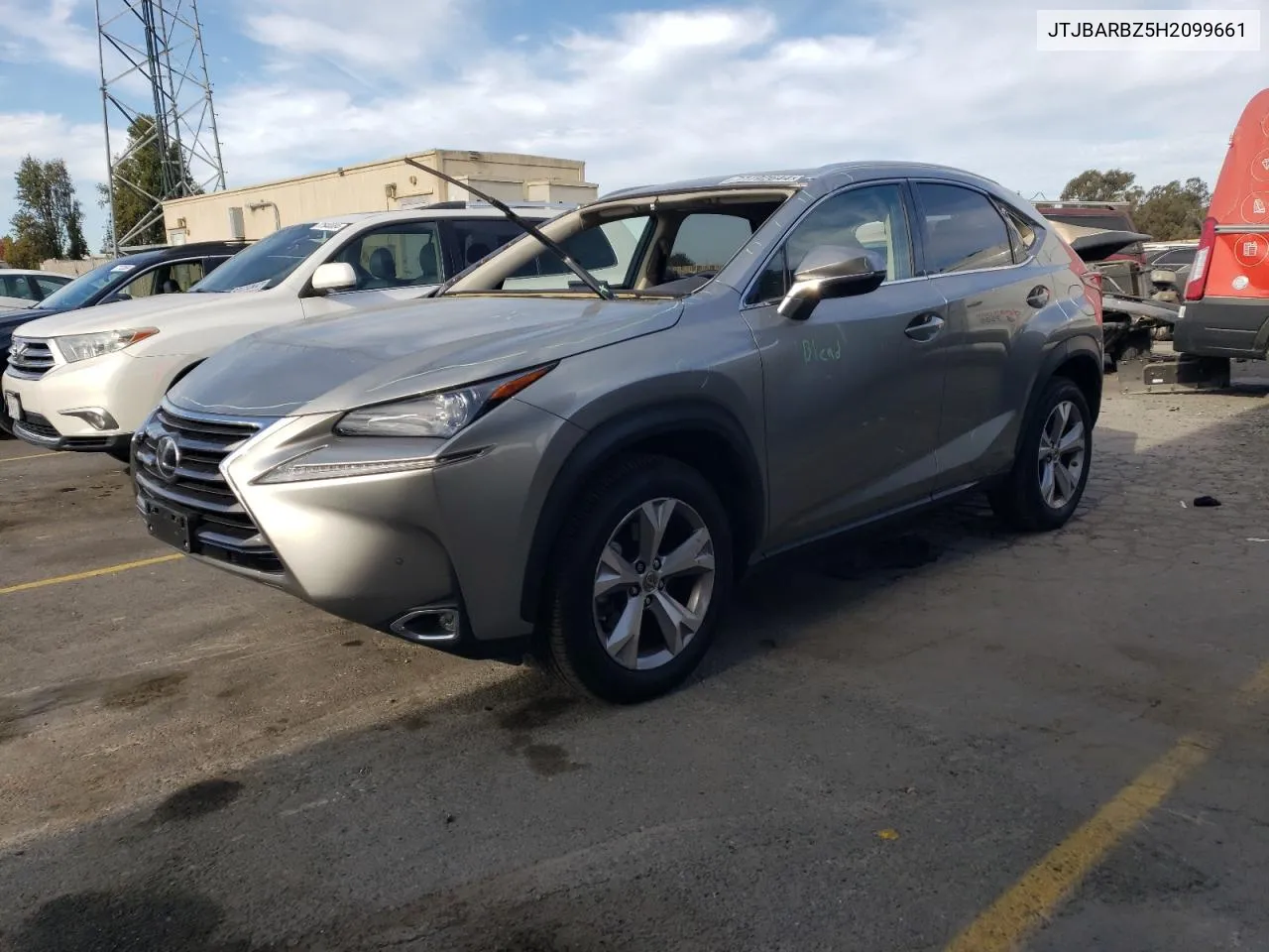 2017 Lexus Nx 200T Base VIN: JTJBARBZ5H2099661 Lot: 77792644