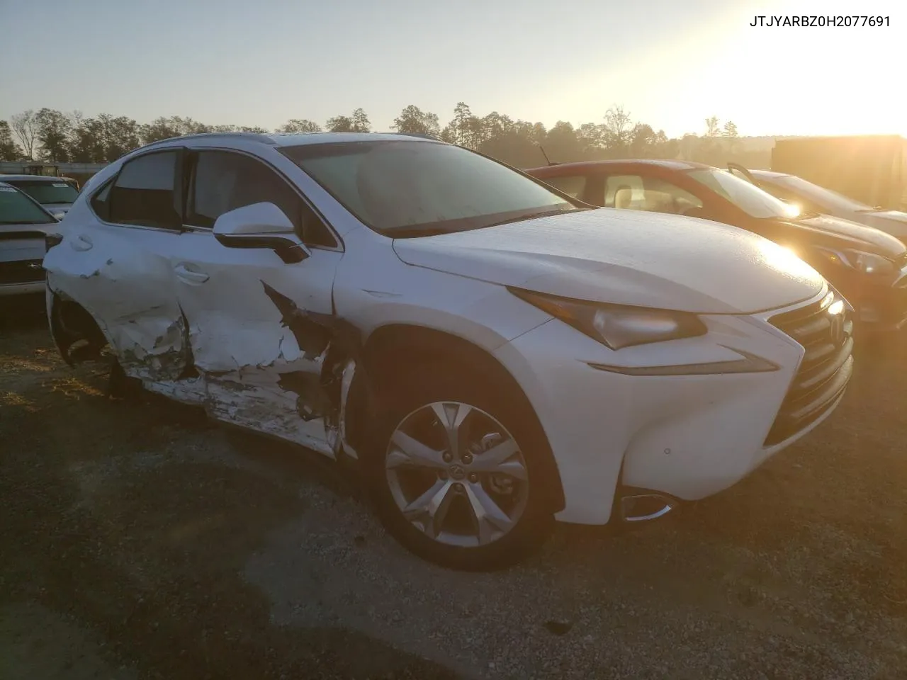 2017 Lexus Nx 200T Base VIN: JTJYARBZ0H2077691 Lot: 78400804