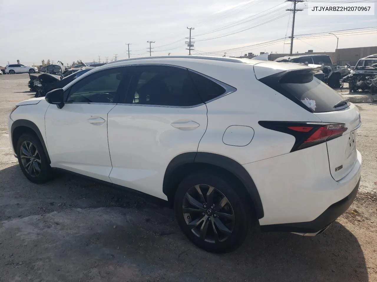 2017 Lexus Nx 200T Base VIN: JTJYARBZ2H2070967 Lot: 78867394