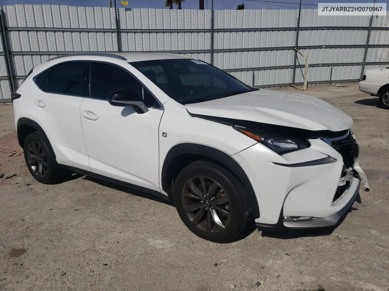 2017 Lexus Nx 200T Base VIN: JTJYARBZ2H2070967 Lot: 78867394