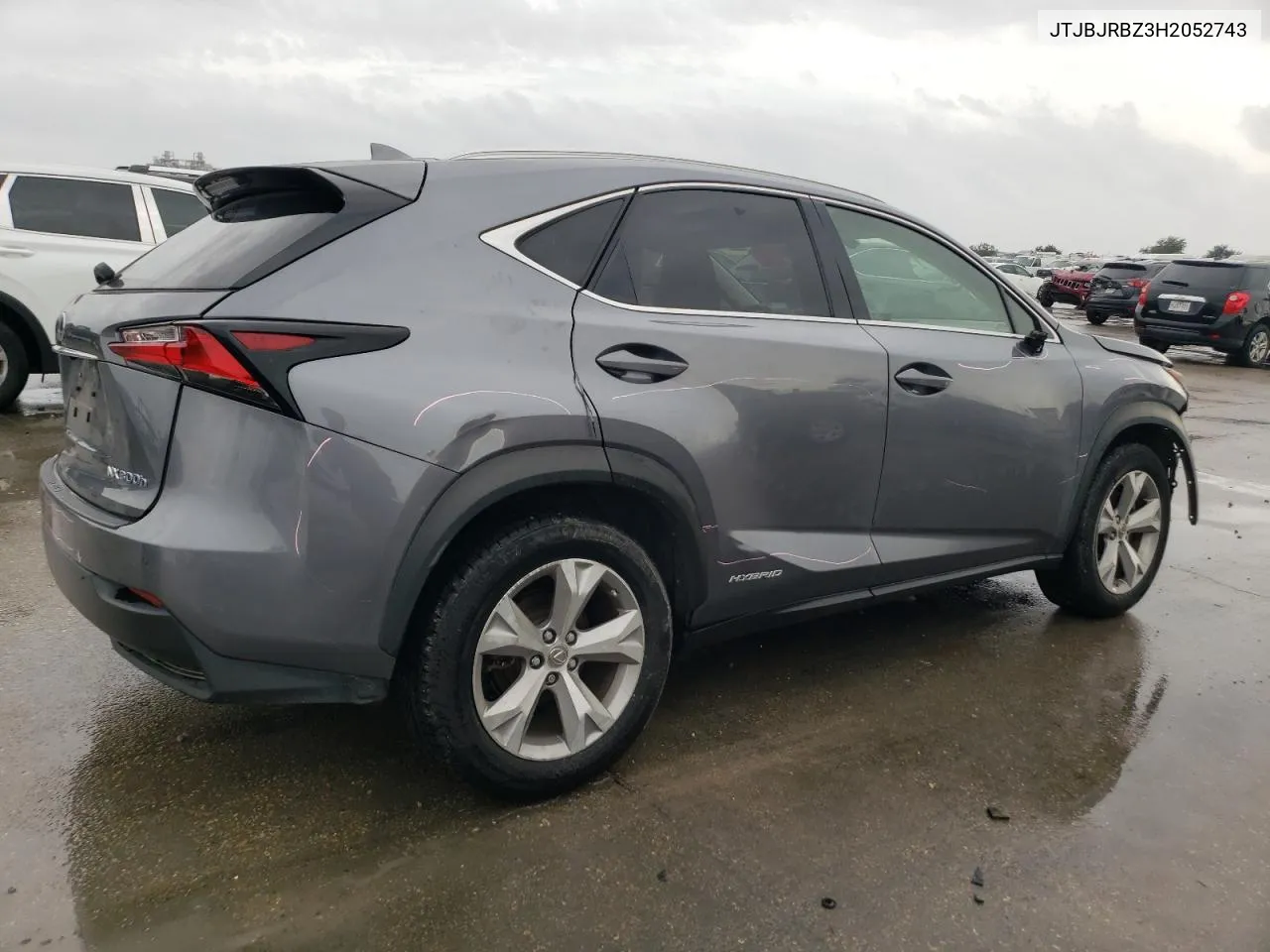 2017 Lexus Nx 300H VIN: JTJBJRBZ3H2052743 Lot: 79411574