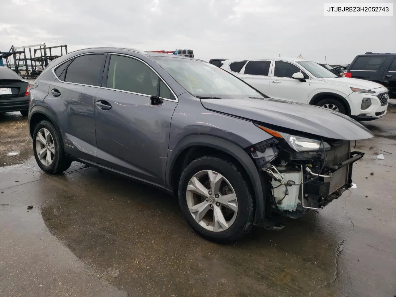 2017 Lexus Nx 300H VIN: JTJBJRBZ3H2052743 Lot: 79411574