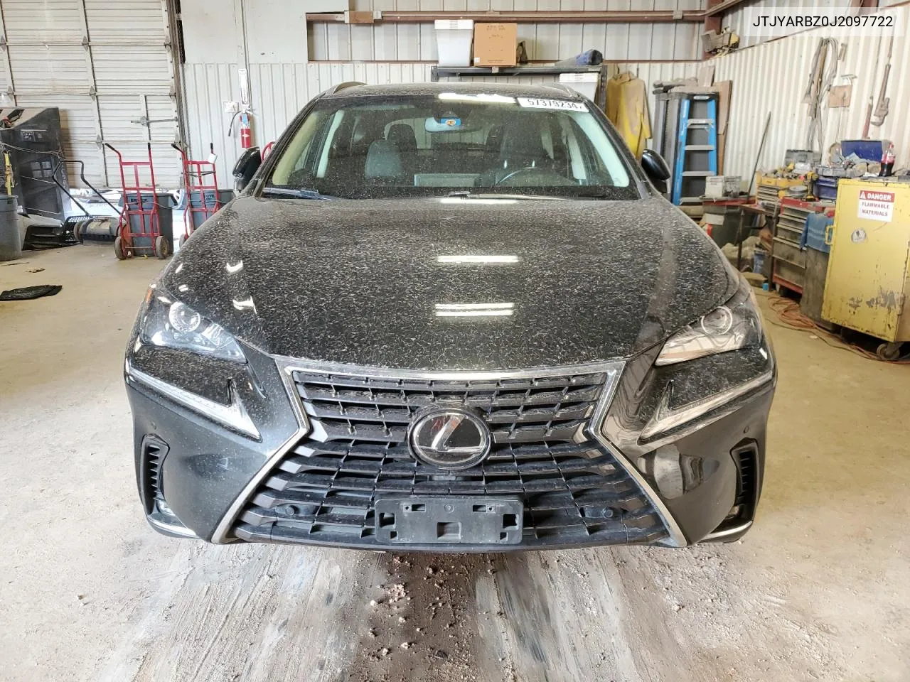 2018 Lexus Nx 300 Base VIN: JTJYARBZ0J2097722 Lot: 57379234