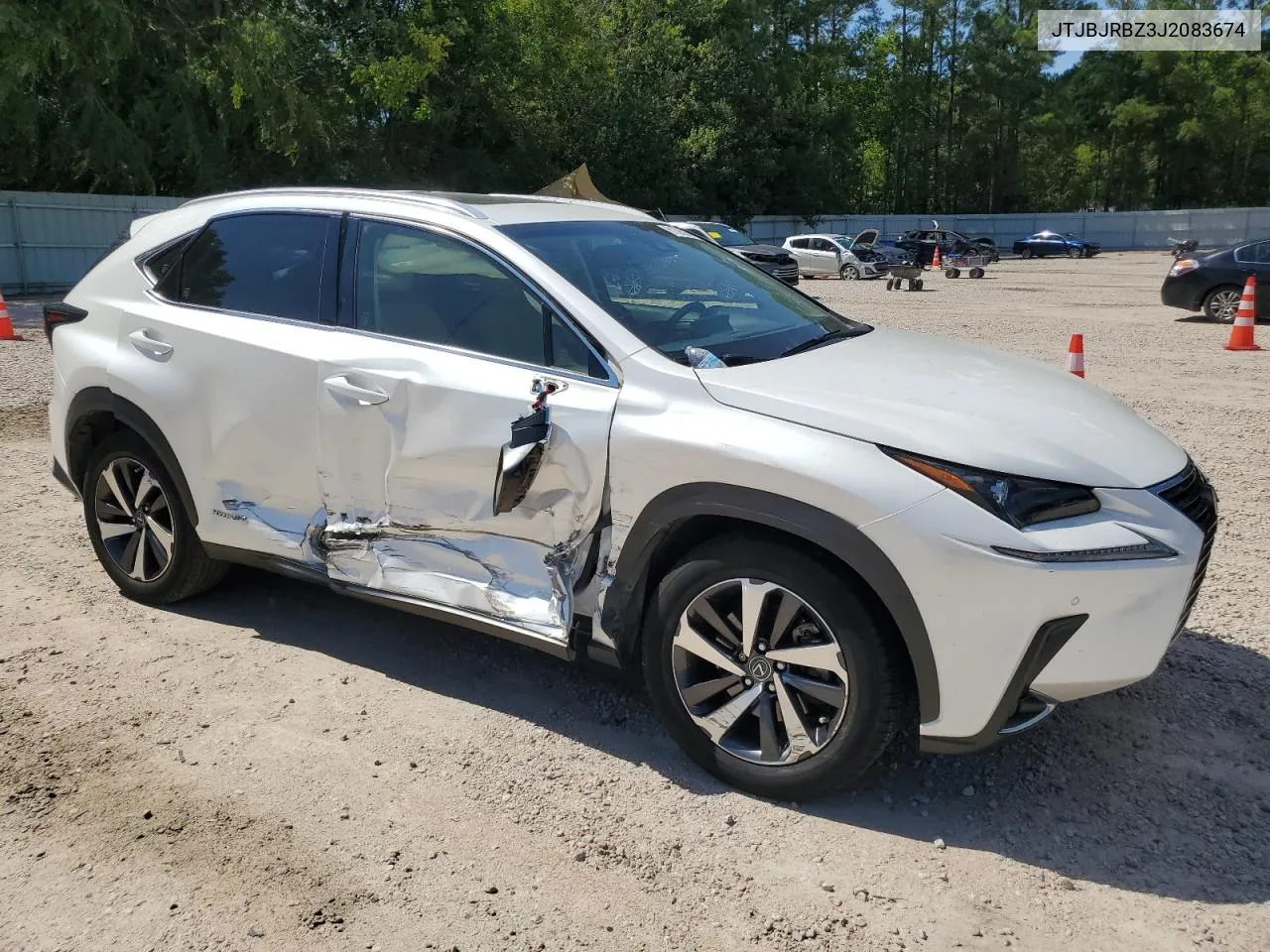 2018 Lexus Nx 300H VIN: JTJBJRBZ3J2083674 Lot: 61385944