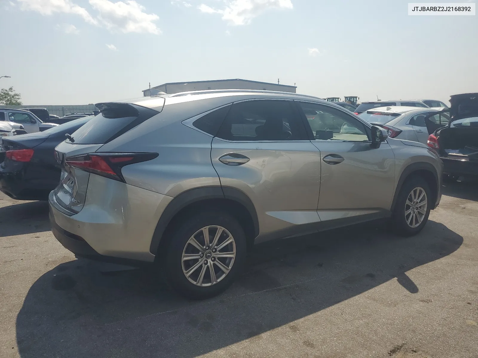 2018 Lexus Nx 300 Base VIN: JTJBARBZ2J2168392 Lot: 65702044